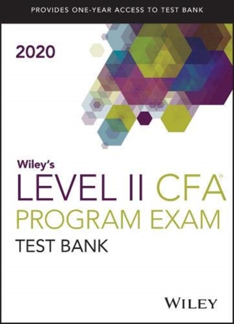 Wiley's Level II CFA Program Study Guide + Test Bank 2020, Paperback / softback Book