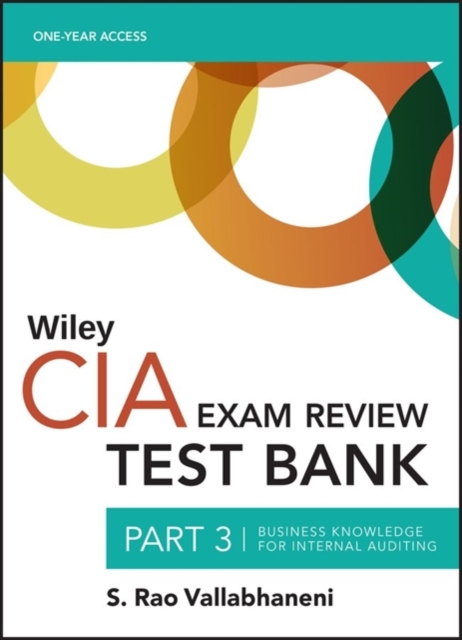 Wiley CIA Test Bank 2020 : Part 3, Business Knowledge for Internal Auditing (1-year access), Paperback / softback Book