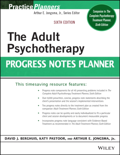 The Adult Psychotherapy Progress Notes Planner, EPUB eBook