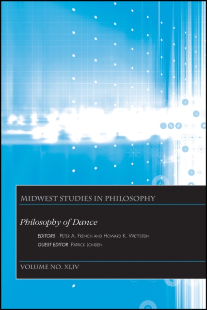 Philosophy of Dance, Paperback / softback Book