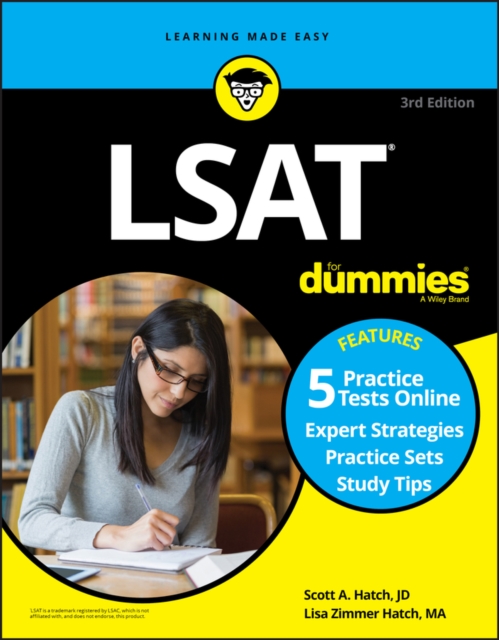 LSAT For Dummies : Book + 5 Practice Tests Online, Paperback / softback Book