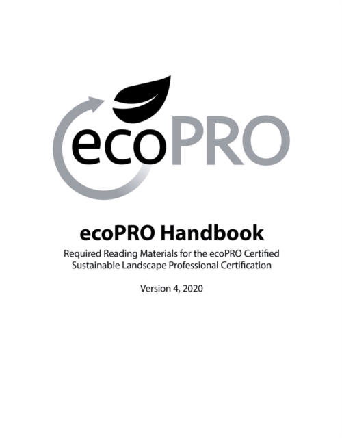 ecoPRO Handbook for Washington State Nursery & Landscape Association, Paperback / softback Book