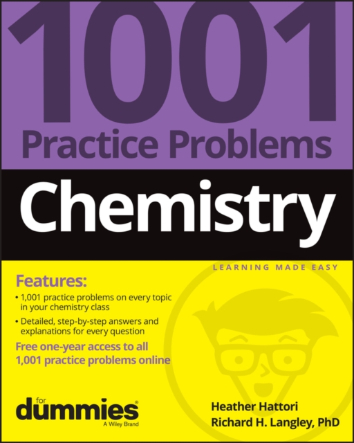 Chemistry: 1001 Practice Problems For Dummies (+ Free Online Practice), Paperback / softback Book