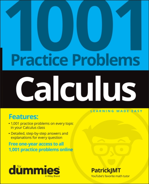 Calculus: 1001 Practice Problems For Dummies (+ Free Online Practice), PDF eBook