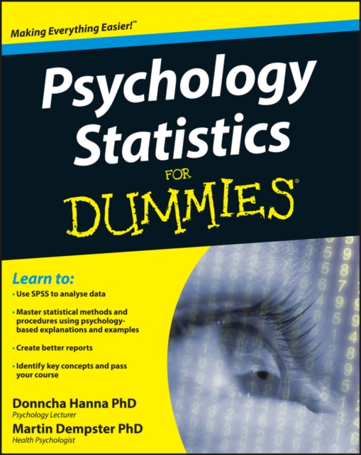 Psychology Statistics For Dummies, PDF eBook