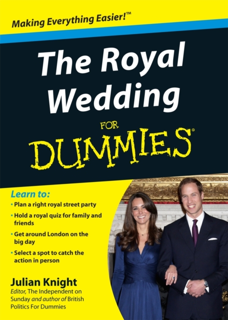 The Royal Wedding For Dummies, Paperback Book