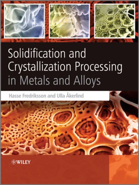 Solidification and Crystallization Processing in Metals and Alloys, Hardback Book
