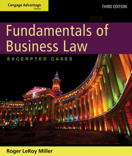 Cengage Advantage Books: Fundamentals of Business Law: Excerpted Cases, Paperback / softback Book