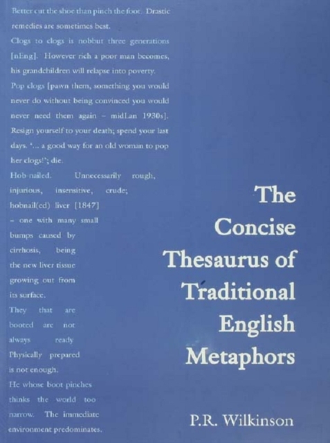 Concise Thesaurus of Traditional English Metaphors, EPUB eBook