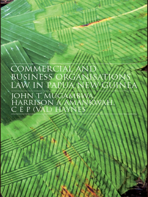 Commercial and Business Organizations Law in Papua New Guinea, PDF eBook