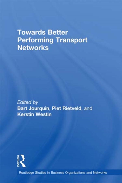Towards better Performing Transport Networks, PDF eBook