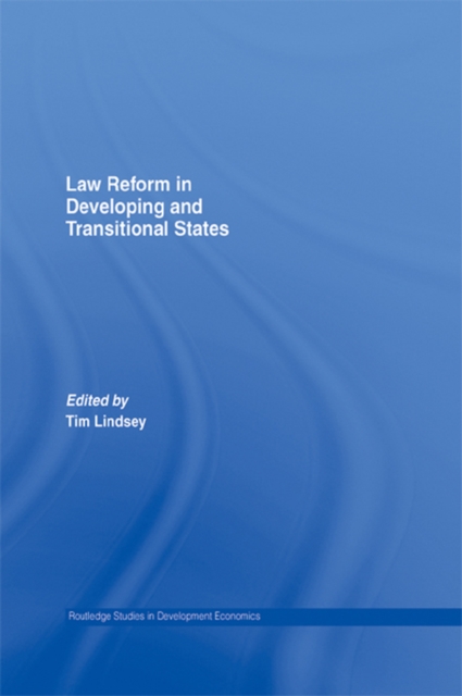 Law Reform in Developing and Transitional States, EPUB eBook