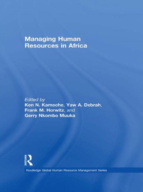 Managing Human Resources in Africa, EPUB eBook