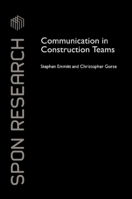 Communication in Construction Teams, EPUB eBook