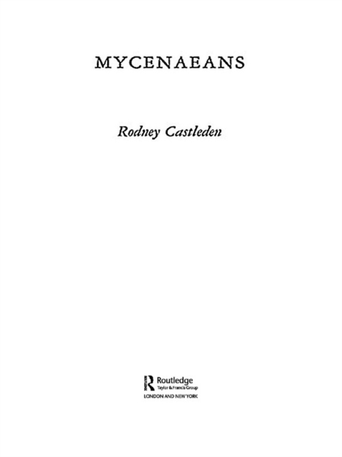 The Mycenaeans, PDF eBook