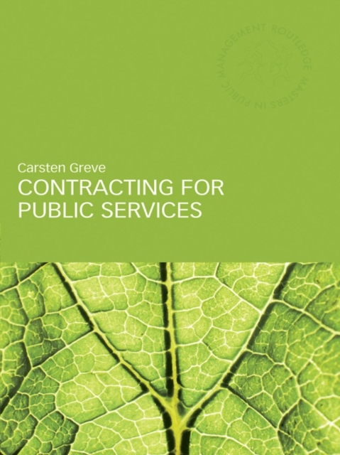Contracting for Public Services, EPUB eBook