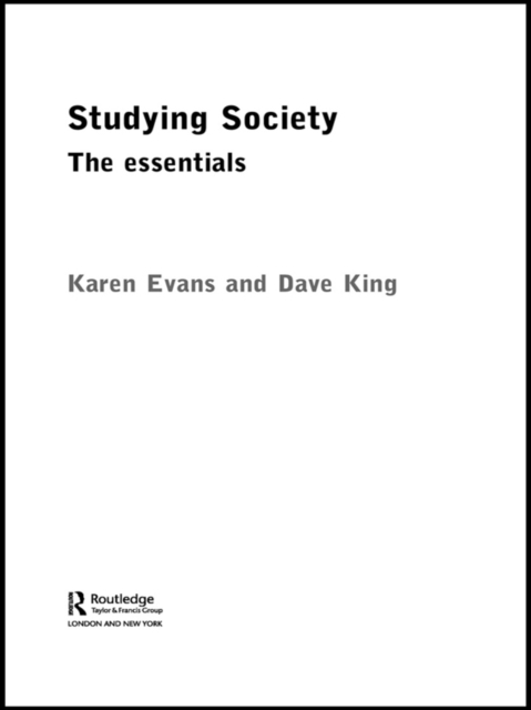Studying Society : The Essentials, EPUB eBook