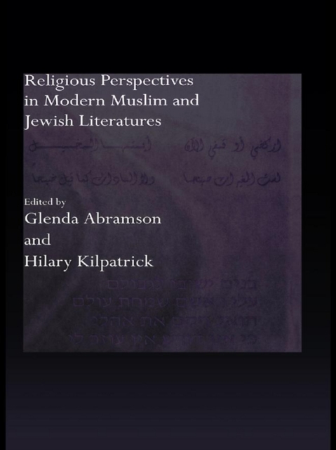 Religious Perspectives in Modern Muslim and Jewish Literatures, EPUB eBook