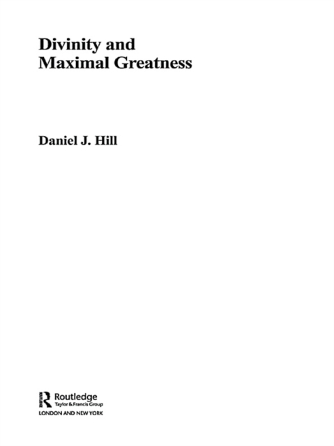 Divinity and Maximal Greatness, EPUB eBook