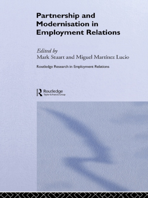 Partnership and Modernisation in Employment Relations, EPUB eBook