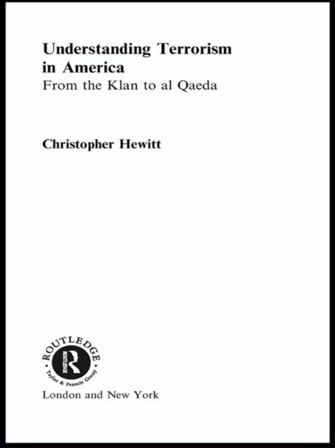 Understanding Terrorism in America, EPUB eBook