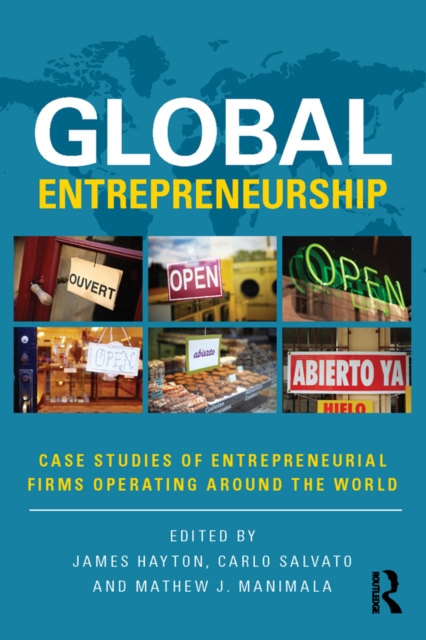 Global Entrepreneurship : Case Studies of Entrepreneurial Firms Operating around the World, EPUB eBook