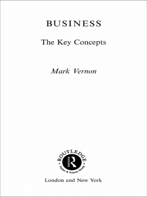 Business: The Key Concepts, EPUB eBook