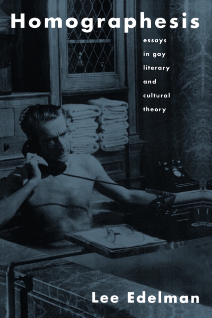 Homographesis : Essays in Gay Literary and Cultural Theory, EPUB eBook
