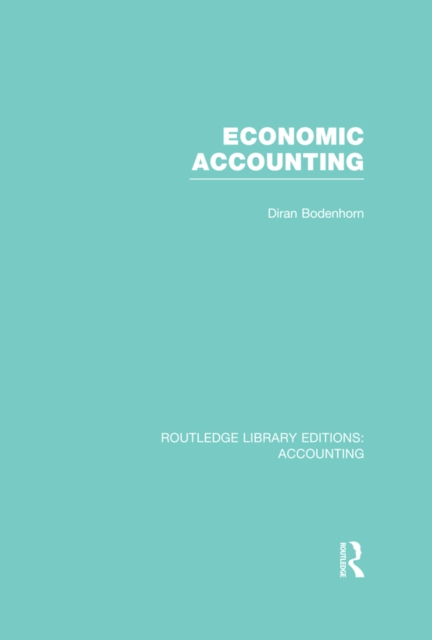 Economic Accounting (RLE Accounting), EPUB eBook