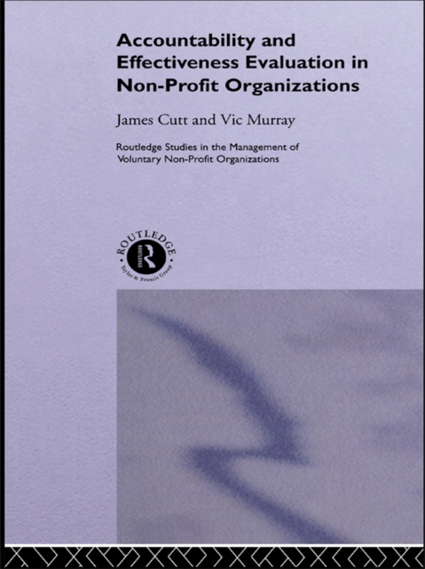 Accountability and Effectiveness Evaluation in Nonprofit Organizations, EPUB eBook
