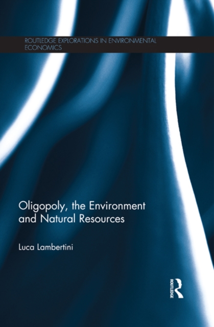Oligopoly, the Environment and Natural Resources, PDF eBook