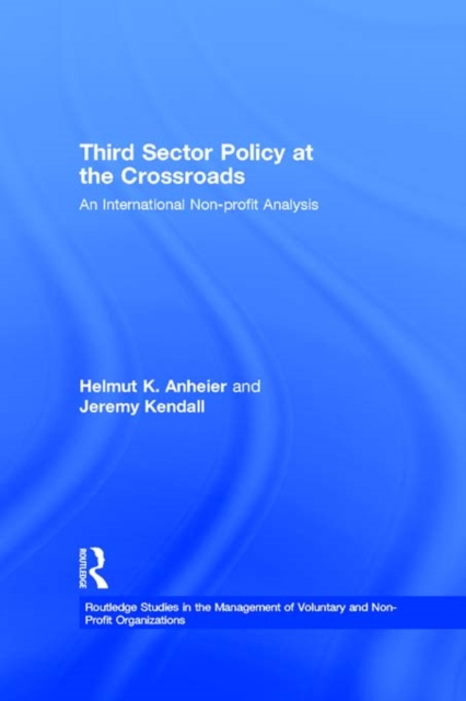 Third Sector Policy at the Crossroads : An International Non-profit Analysis, PDF eBook