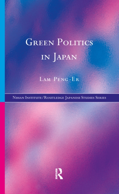 Green Politics in Japan, EPUB eBook
