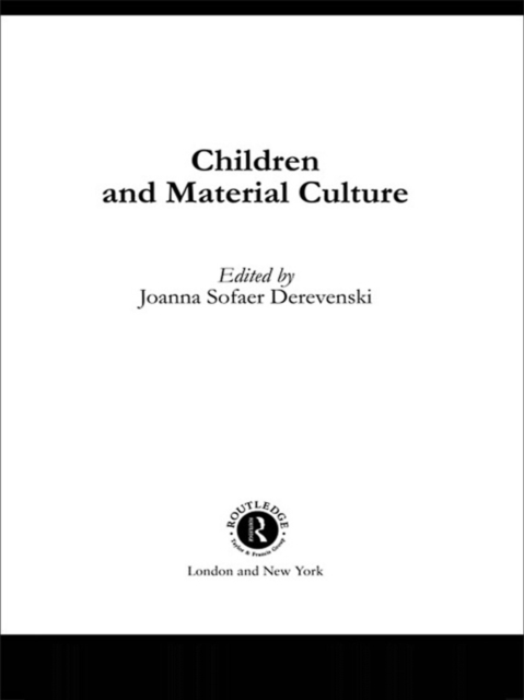 Children and Material Culture, PDF eBook