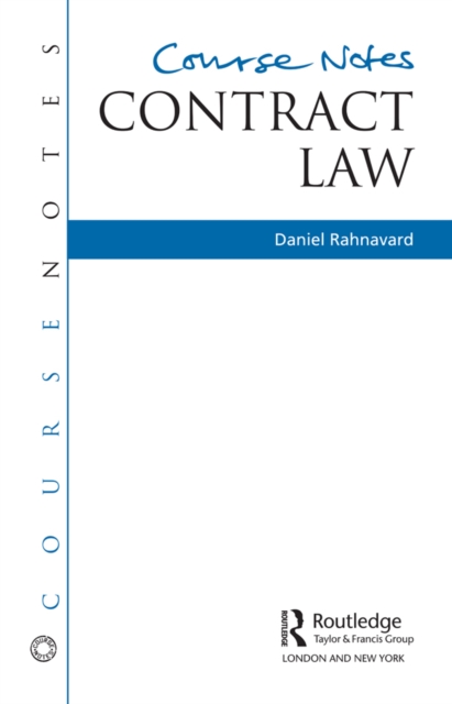 Course Notes: Contract Law, EPUB eBook