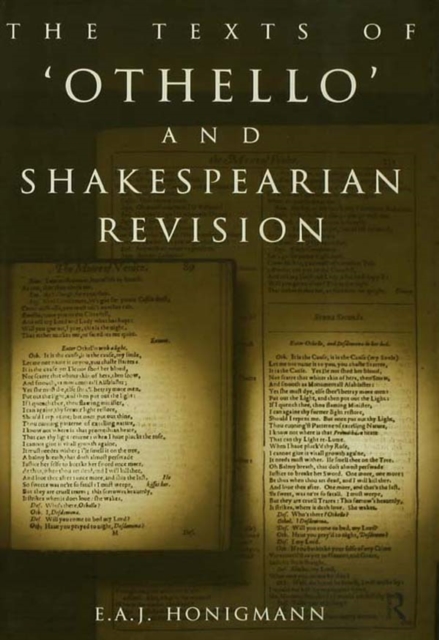 The Texts of Othello and Shakespearean Revision, EPUB eBook