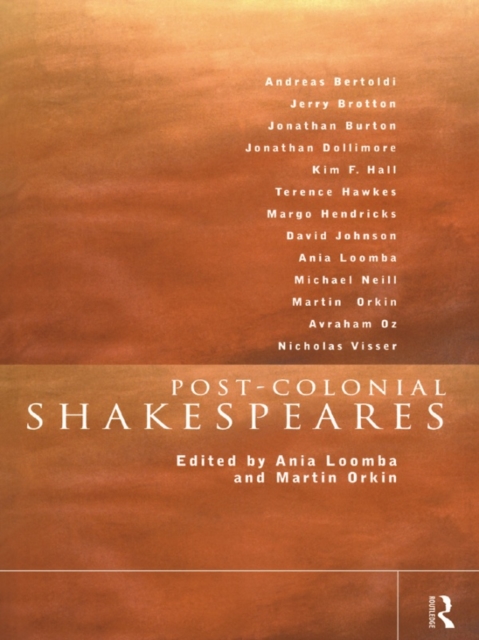Post-Colonial Shakespeares, PDF eBook