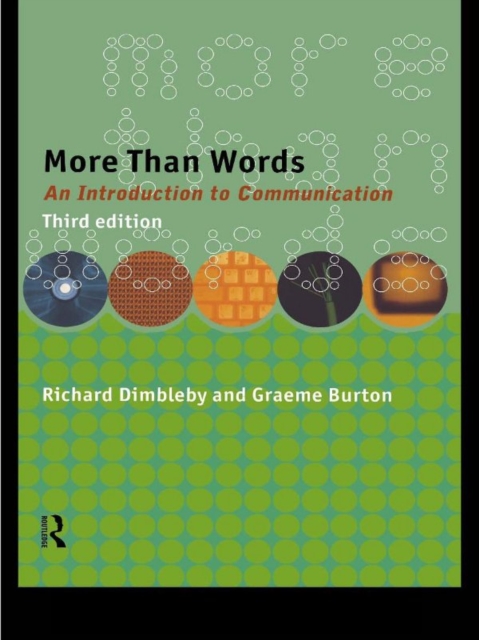 More Than Words : An Introduction to Communication, EPUB eBook