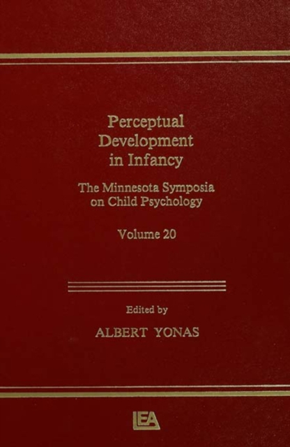 Perceptual Development in infancy : The Minnesota Symposia on Child Psychology, Volume 20, PDF eBook