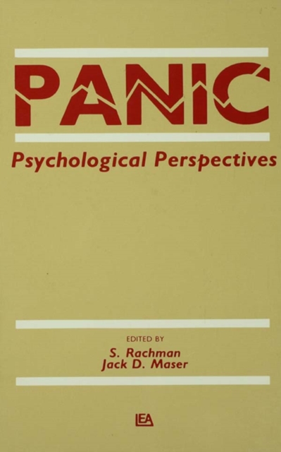 Panic : Psychological Perspectives, PDF eBook