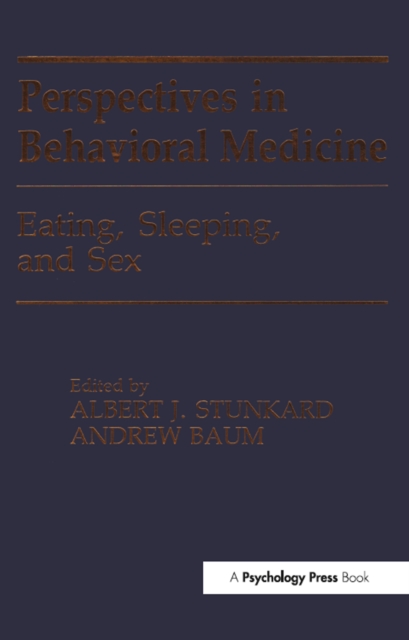 Eating, Sleeping, and Sex : Perspectives in Behavioral Medicine, EPUB eBook