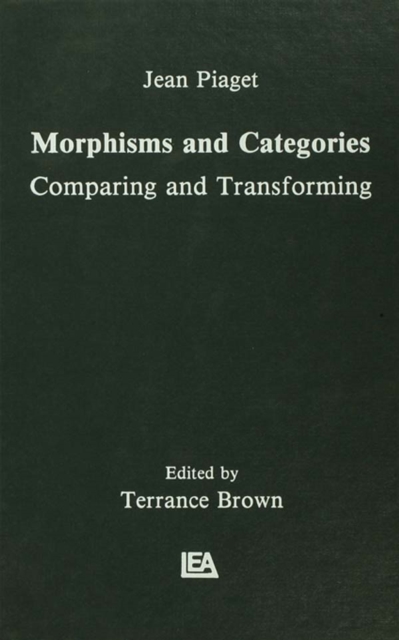 Morphisms and Categories : Comparing and Transforming, EPUB eBook