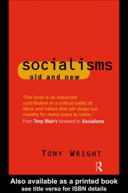Socialisms: Old and New, PDF eBook
