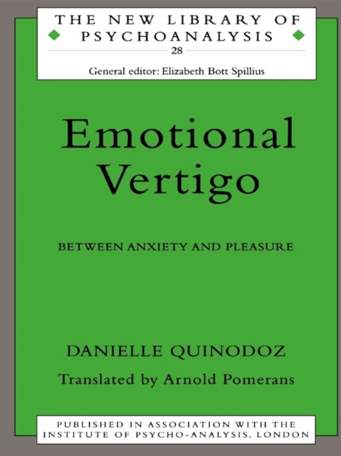 Emotional Vertigo : Between Anxiety and Pleasure, EPUB eBook