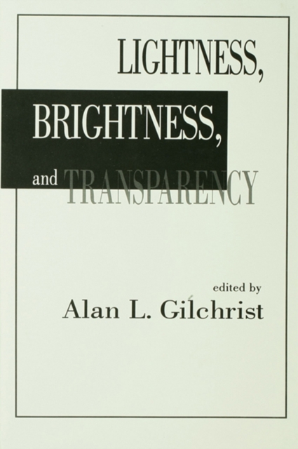 Lightness, Brightness and Transparency, PDF eBook