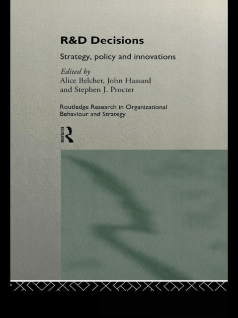 R&D Decisions : Strategy Policy and Innovations, PDF eBook