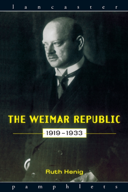 The Weimar Republic 1919-1933, PDF eBook