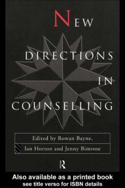 New Directions in Counselling, PDF eBook