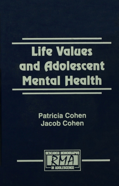 Life Values and Adolescent Mental Health, PDF eBook