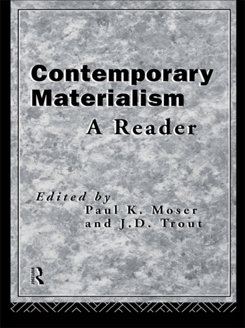 Contemporary Materialism : A Reader, EPUB eBook